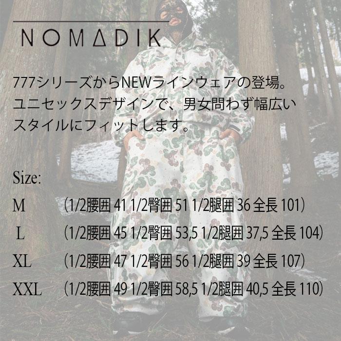 日本正規品 スノーボード ウェア パンツ ノマディック NOMADIK 777