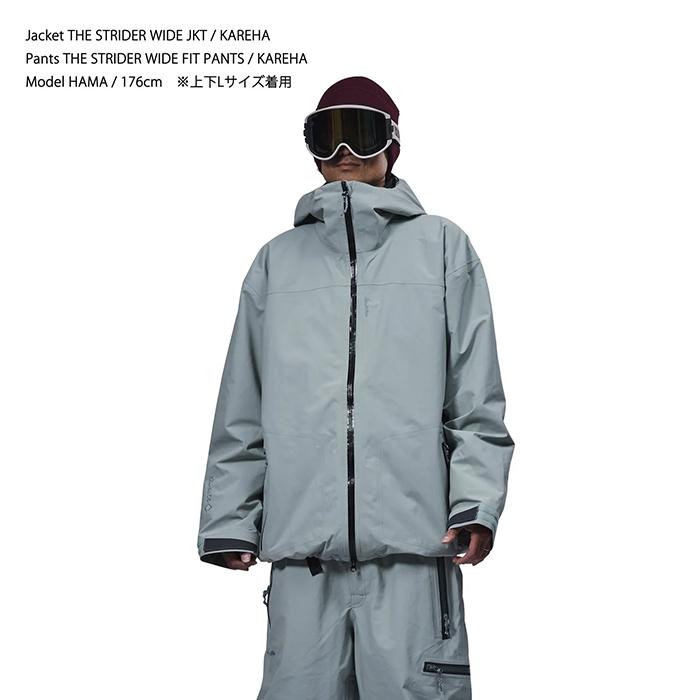 日本正規品 スノーボード ウェア ジャケット アールイーダブリュー REW STRIDER WIDE JKT 22 Kareha GORE-TEX ゴアテックス メンズ レディース 25-26_3