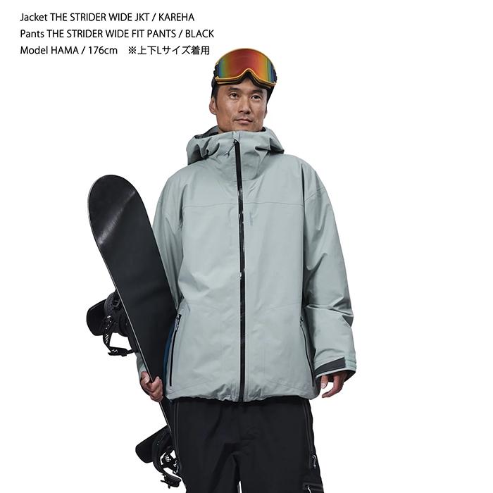 日本正規品 スノーボード ウェア ジャケット アールイーダブリュー REW STRIDER WIDE JKT 22 Kareha GORE-TEX ゴアテックス メンズ レディース 25-26_4