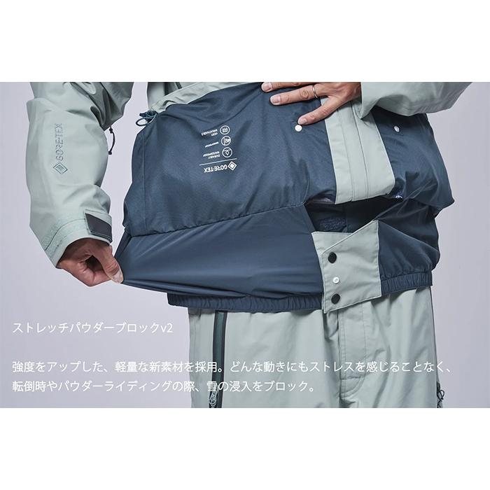 日本正規品 スノーボード ウェア ジャケット アールイーダブリュー REW STRIDER WIDE JKT 22 Kareha GORE-TEX ゴアテックス メンズ レディース 25-26_8