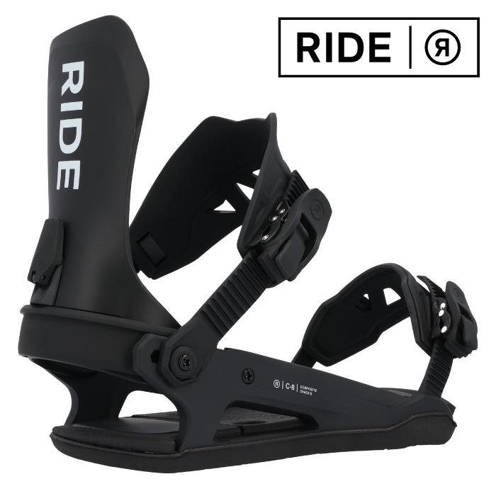 RIDE C-8 スノーボード ビンディング ブラック 未使用 RIDE（ライド） 日本正規品 スノーボード ビンディング RIDE C-8 Black