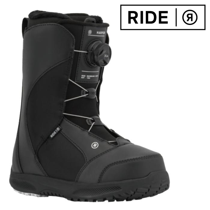 【極美品】RIDE X HARPER スノーボードブーツ ブラック　25.5㎝ RIDE（ライド） 日本正規品 スノーボード ブーツ RIDE HARPER Black