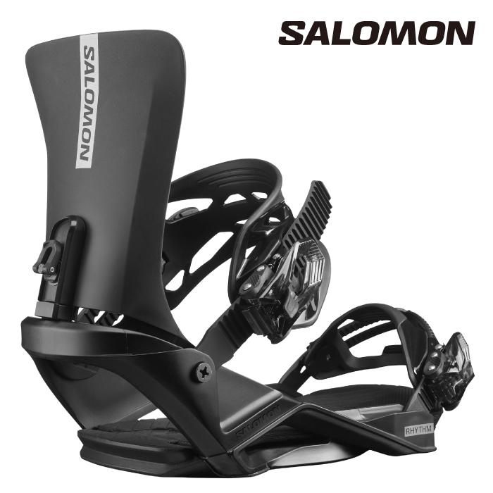 RHYTHM スノーボード ビンディング ブラック SALOMON（サロモン） 日本正規品 スノーボード ビンディング SALOMON