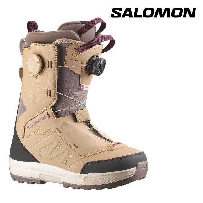 サロモン VISTA DUAL BOA Tan ヴィスタ 最新モデル SALOMON（サロモン） 日本正規品 スノーボード ブーツ SALOMON VISTA