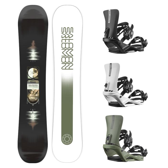 SALOMON Pulse スノーボード ビンディングセット SALOMON（サロモン） 日本正規品 取付可能 スノーボード ビンディング