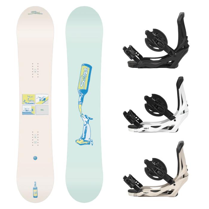 SIMS 日本正規品 取付可能 スノーボード ビンディング 2点セット