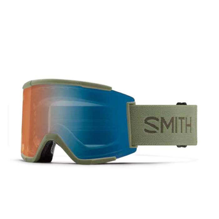 注目のブランド Smith Squad XL Fatigue Green ゴーグル スキー