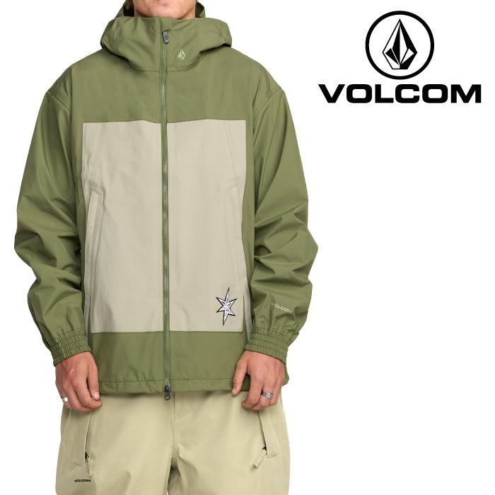 Volcom フード付きジャケット オリーブ G0652609_DKO_OM-F_ns38nu.jpg?v