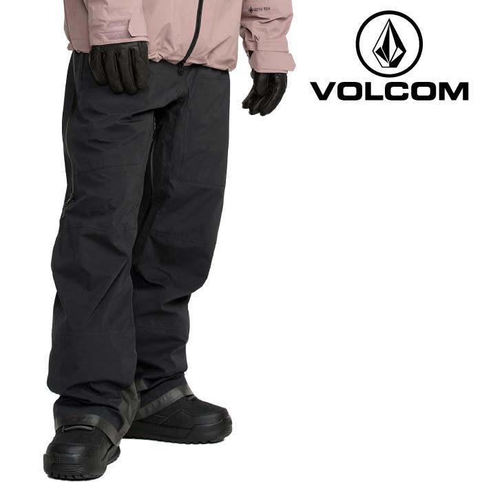 よーVOLCOM GORE-TEX スノーボードパンツ ブラック VOLCOM ボルコム スノーボード ウェア パンツ ユニセックス L