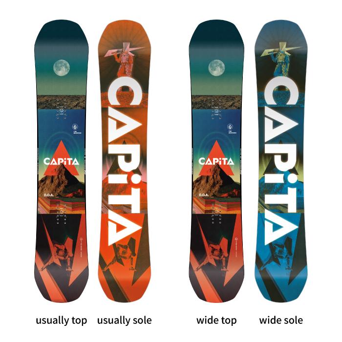 CAPiTA 日本正規品 スノーボード 板 キャピタ CAPITA DOA ディーオー