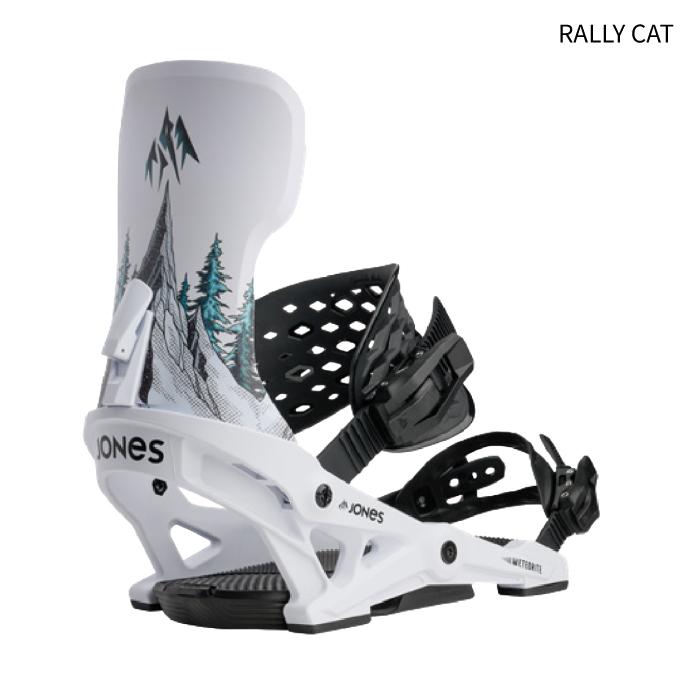 JONES スノーボードビンディング ホワイト　Mサイズ JONES SNOWBOARDS（ジョーンズ スノーボード） 日本正規品