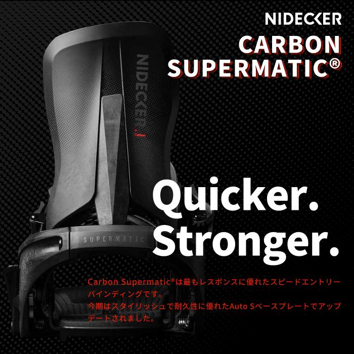 NIDECKER（ナイデッカー） 日本正規品 スノーボード ビンディング