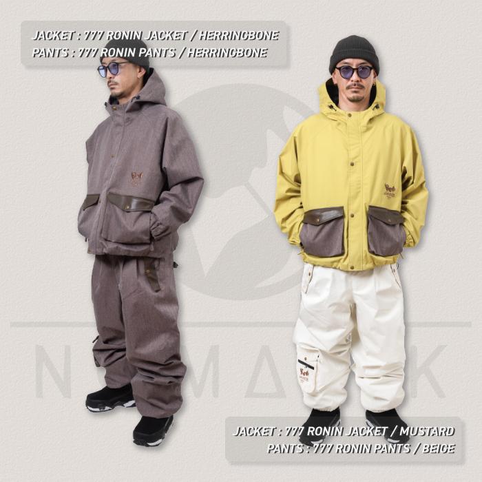 日本正規品 スノーボード ウェア ノマディック NOMADIK 777 RONIN