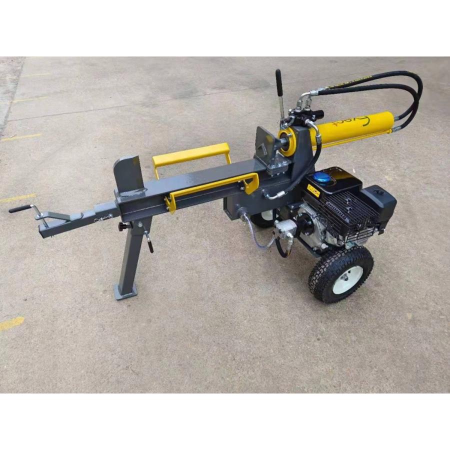 Exect 十字割刃も付属薪割り機破砕力18T