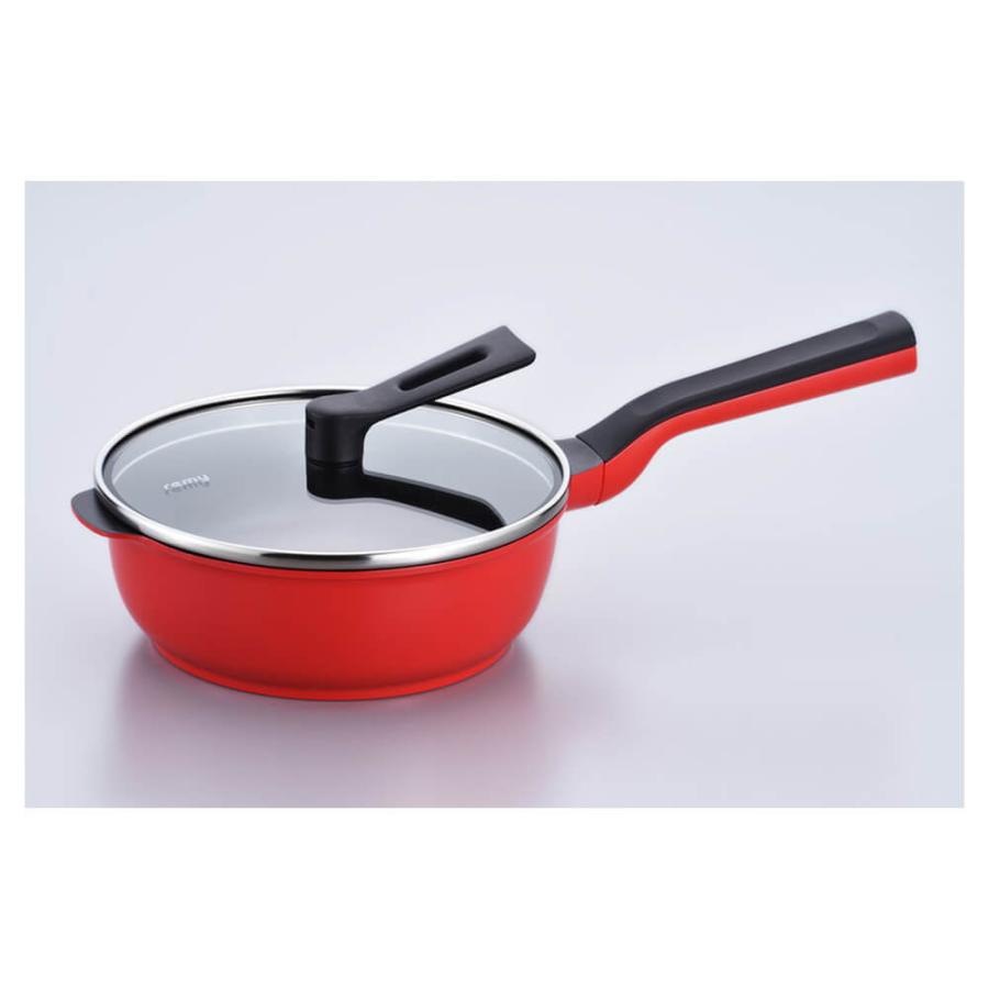 新品 未開封 レミパンミニ 新品未開封 レミパン ミニ 20cm レッド 【公式通販】