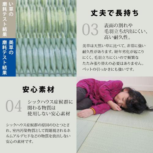 小上がり 畳 収納 ユニット畳 高床式ユニット畳 日本製 掘りこたつ 樹脂美草Aセット 160×160cm 高さ33cm 畳収納ボックス 収納畳 畳ベッド リビングの画像