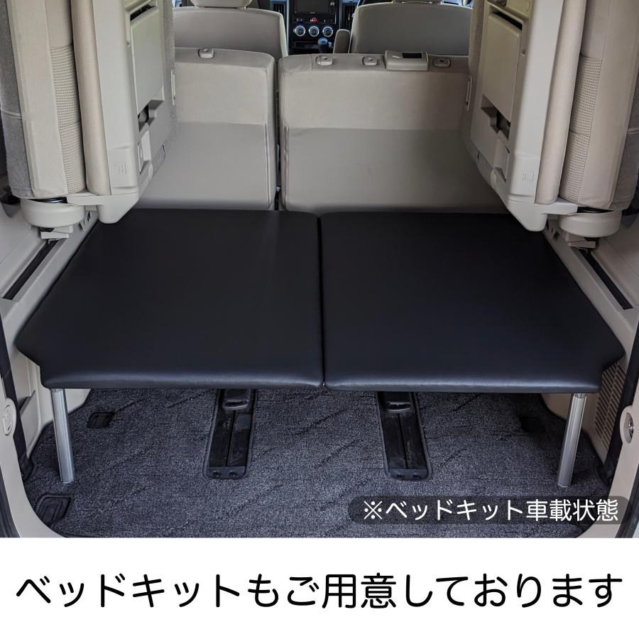 デリカD5 ベッドフレームPRO　超軽量アルミフレーム 日本製　車中泊 棚 ラック 荷台 収納 整理｜newtrail-official｜07
