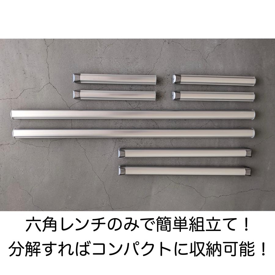デリカD5 ベッドキットハーフLITE 軽量アルミフレーム ブラック デリカD5 ベッドキットハーフLITE 軽量アルミフレーム ブラック