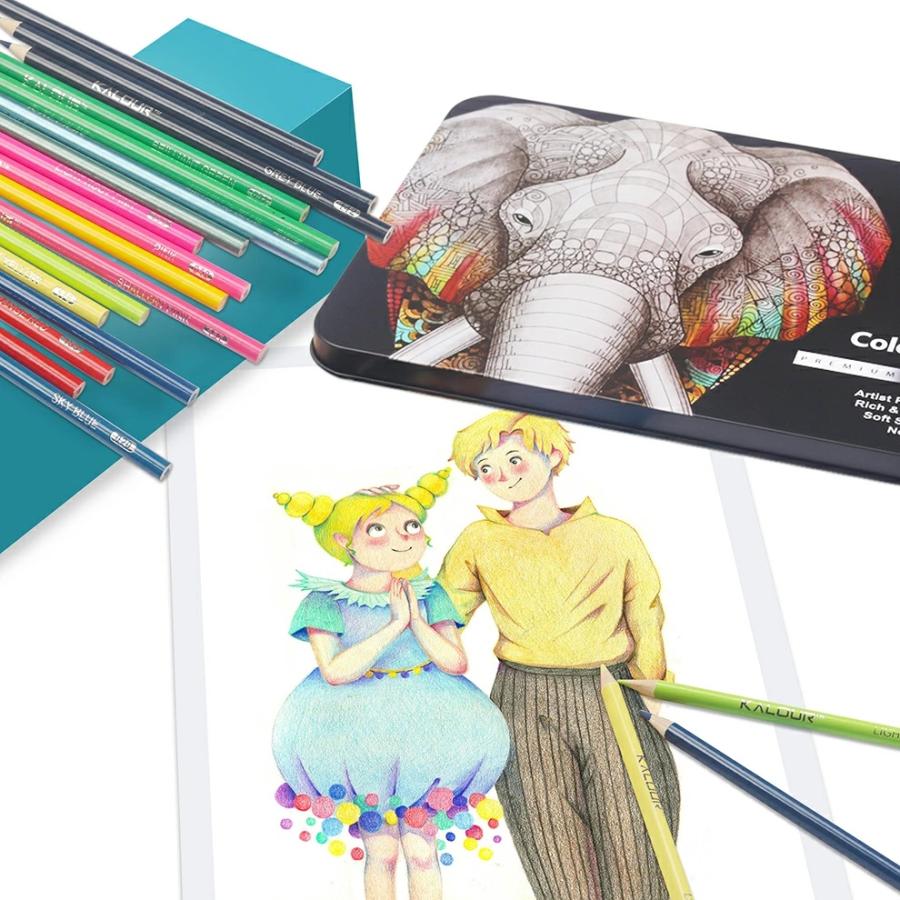 色鉛筆 180色セット 収納ケース付き 油性色鉛筆 色鉛筆セット プレゼント アートセット 塗り絵 絵の具 絵画 文房具 子供ギフト 持ち歩き 入園 卒園 爆買_10