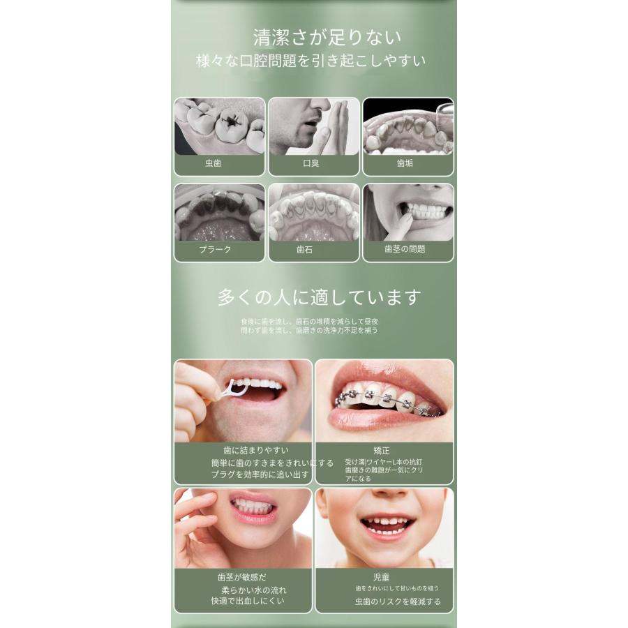 2026最新 口腔洗浄器 超音波 高周波パルス ウォーターピック ジェット