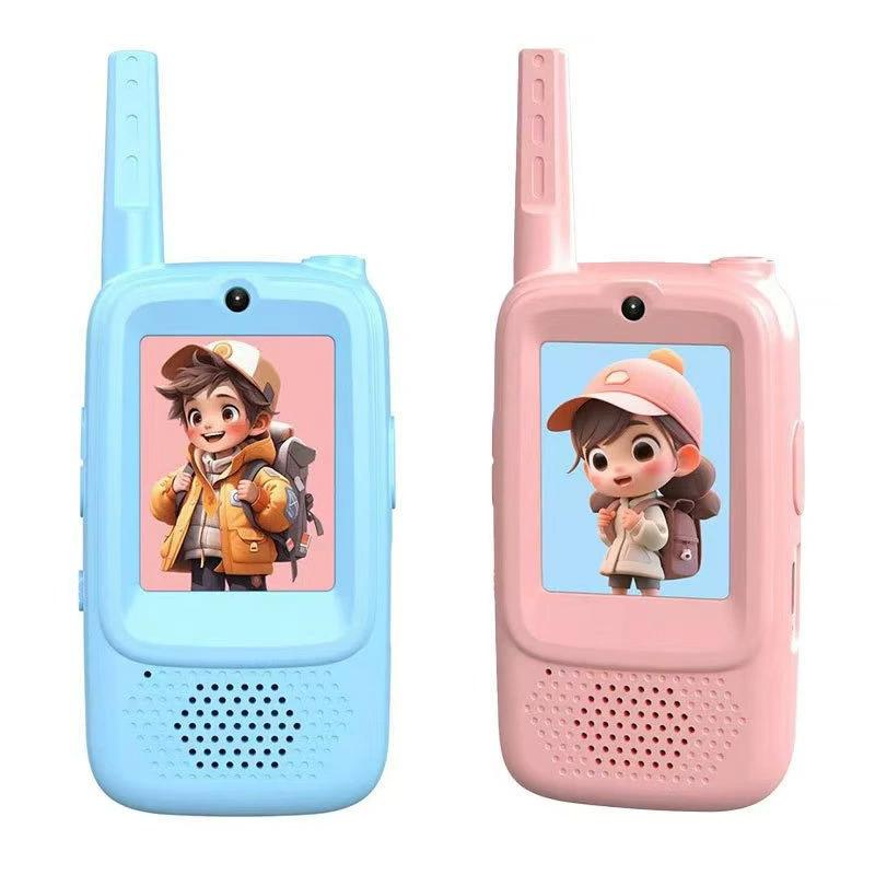 トランシーバー USB充電式 子供 無線機 ビデオ可能 2台セット 子供用