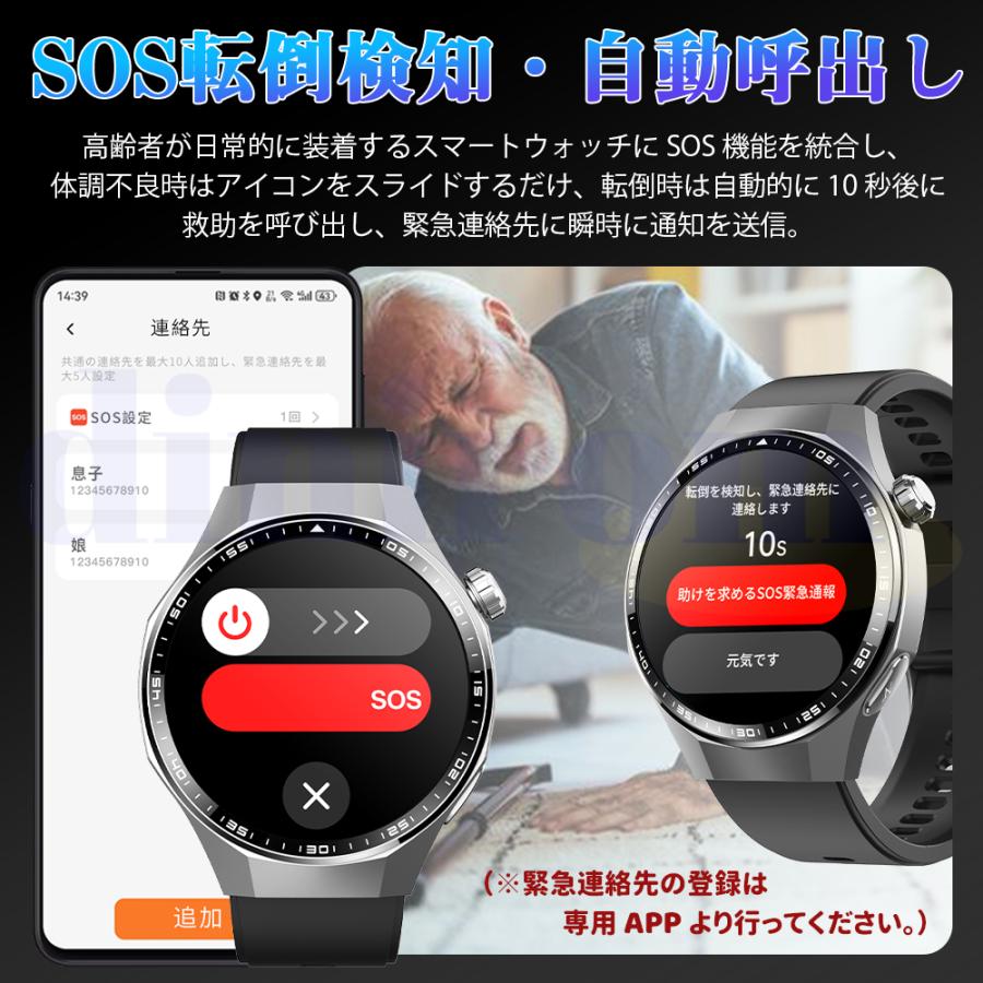 3026最新 スマートウォッチ 医療レベルECG心電図測定 体組成 血液成分