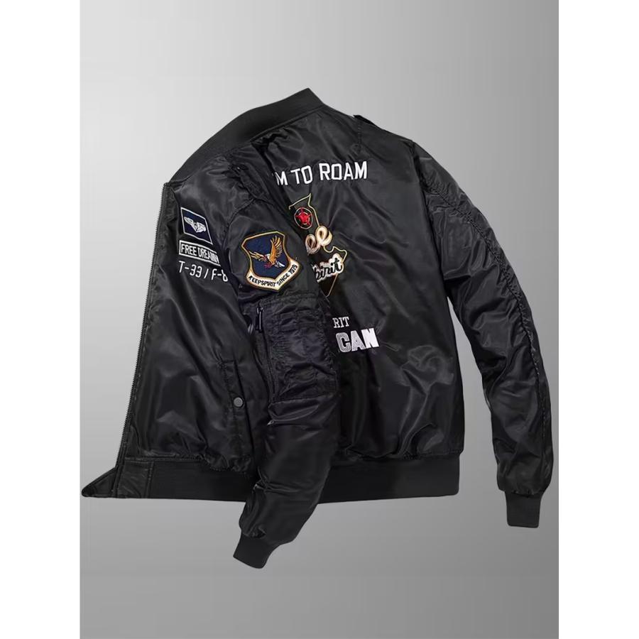 【極希少】ポリスジャケット ボンバージャケット フライトジャケット ポーカーズ 2025年新作】メンズ ヘビーデューティー 厚手 ナイロン ボンバー