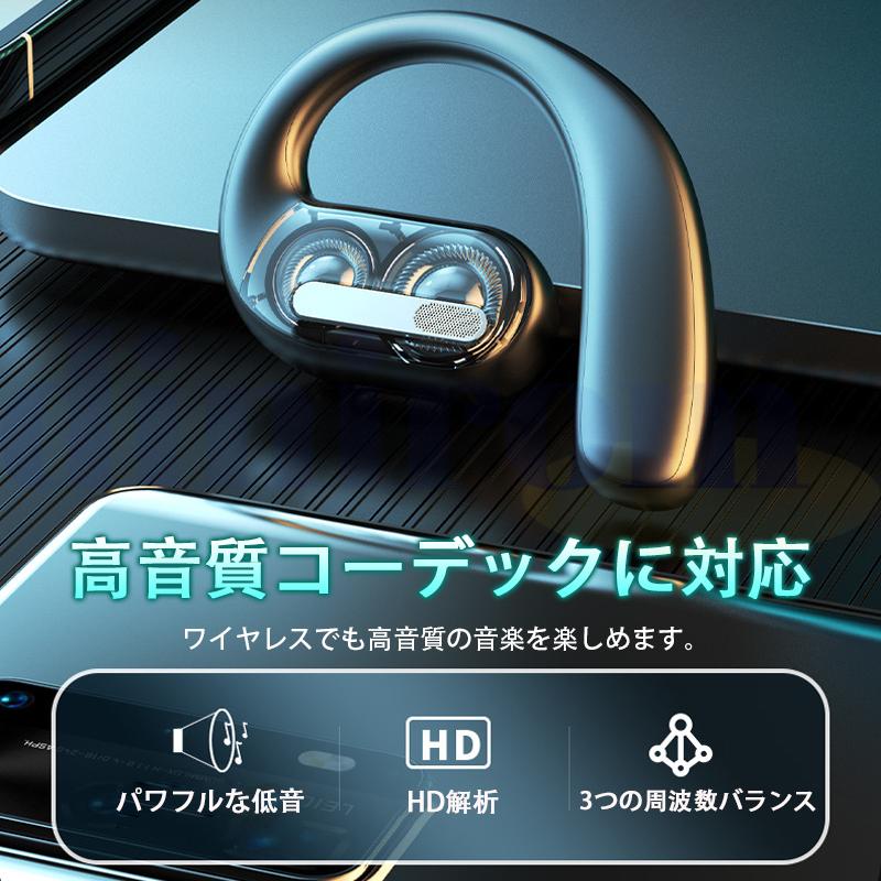 在庫一掃】2026最新 ワイヤレスイヤホン 耳を塞がない Bluetooth5.4