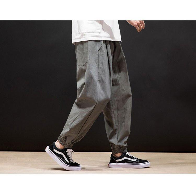 サルエルパンツ 夏ズボン メンズ イージーパンツ ゆったり 夏ズボン 涼しいズボン 無地 メンズ ファッション夏新作 Manpants065 Newtrend 通販 Yahoo ショッピング