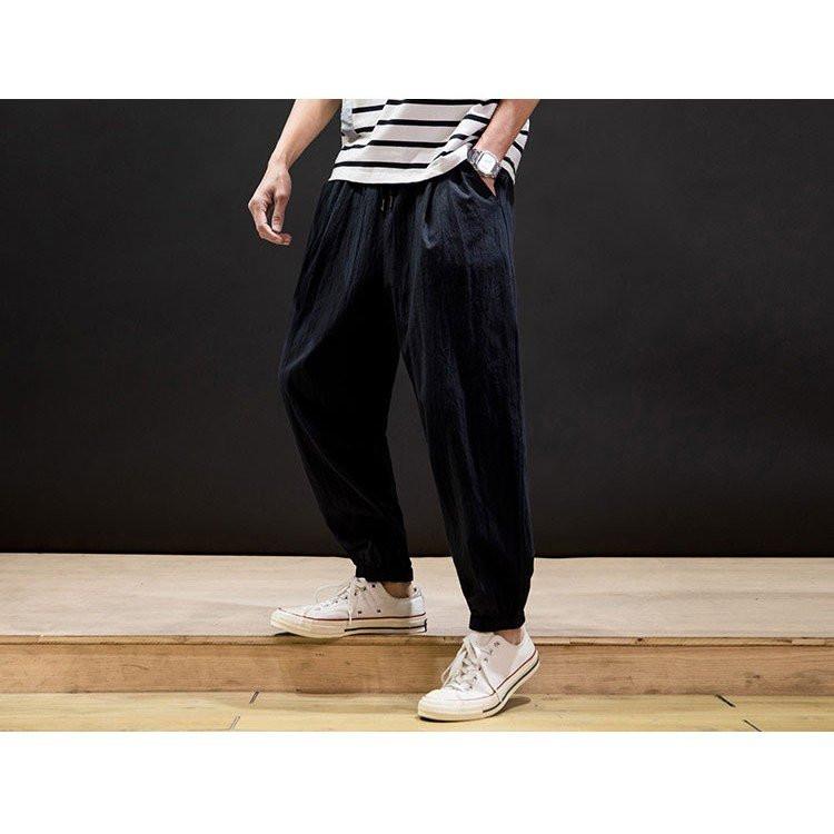 サルエルパンツ 夏ズボン メンズ イージーパンツ ゆったり 夏ズボン 涼しいズボン 無地 メンズ ファッション夏新作 Manpants065 Newtrend 通販 Yahoo ショッピング