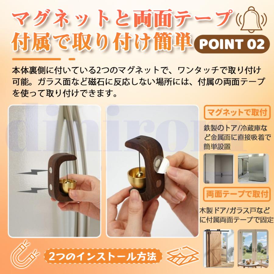 ドアベル 玄関チャイム 玄関ベル インターホン ドアチャイム 風鈴 ふん