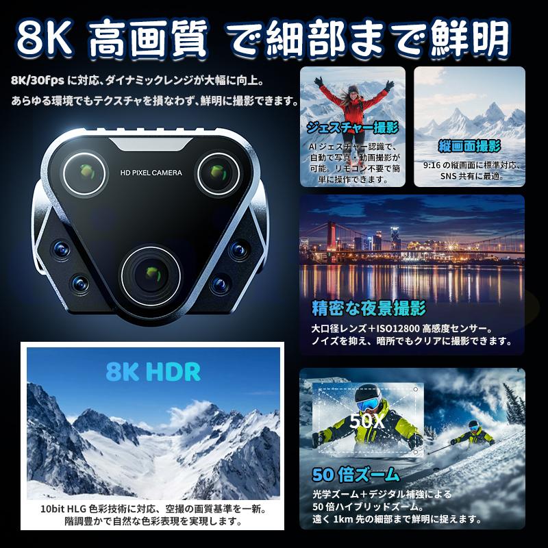 ドローン　カメラ付　値下げしました ドローン カメラ付き【2026年最新モデル】三重カメラ GPS搭載 初心者
