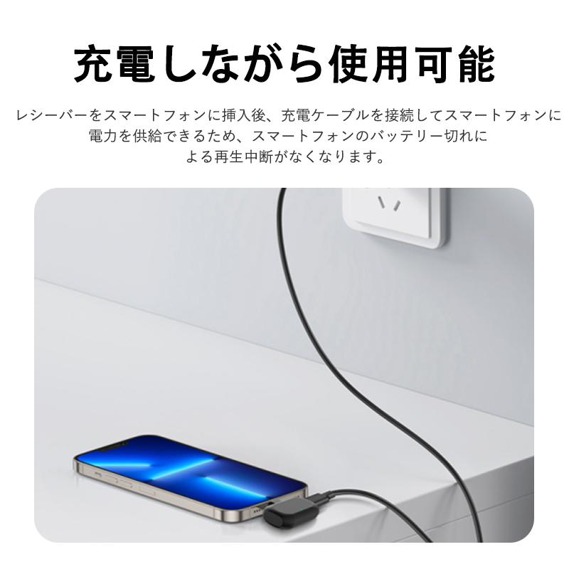 ワイヤレスマイク type-c ピンマイク 充電ケース付き 外付け クリップ