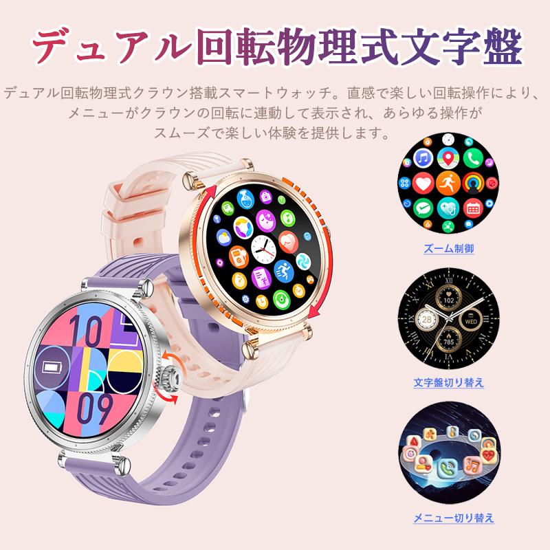 2026最新発売】スマートウォッチ 通話機能 24時間健康管理 日本製