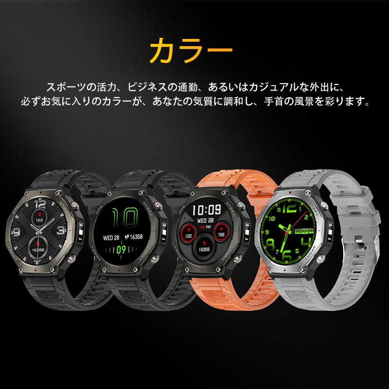 2026最新発売】スマートウォッチ 通話機能 24時間健康管理 日本製