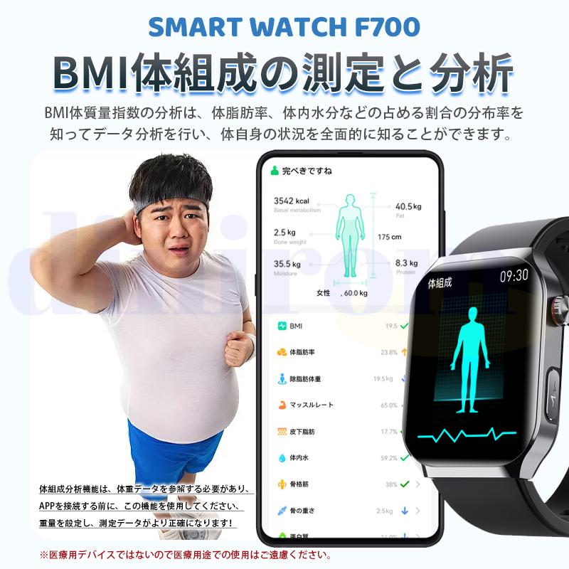スマートウォッチ 医療レベル血糖評価 ECG心電図 体組成 血液成分分析
