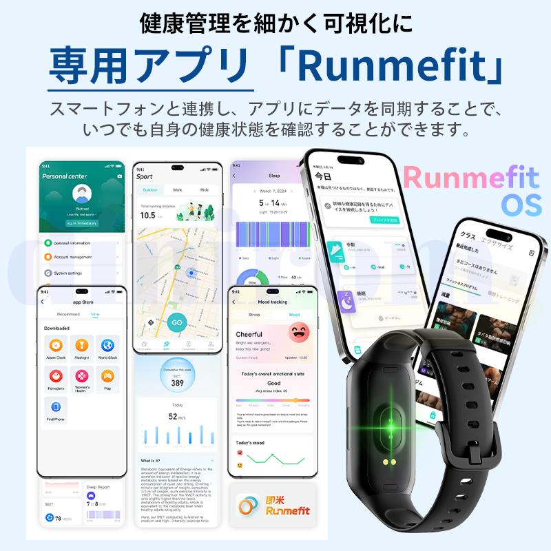 スマートウォッチ 医療レベル健康糖値評価 日常分析 血圧測定 正規品 日本製センサー 心拍数 血中酸素 着信通知 睡眠管理 歩数計 初心者 母の日 202爆買の画像