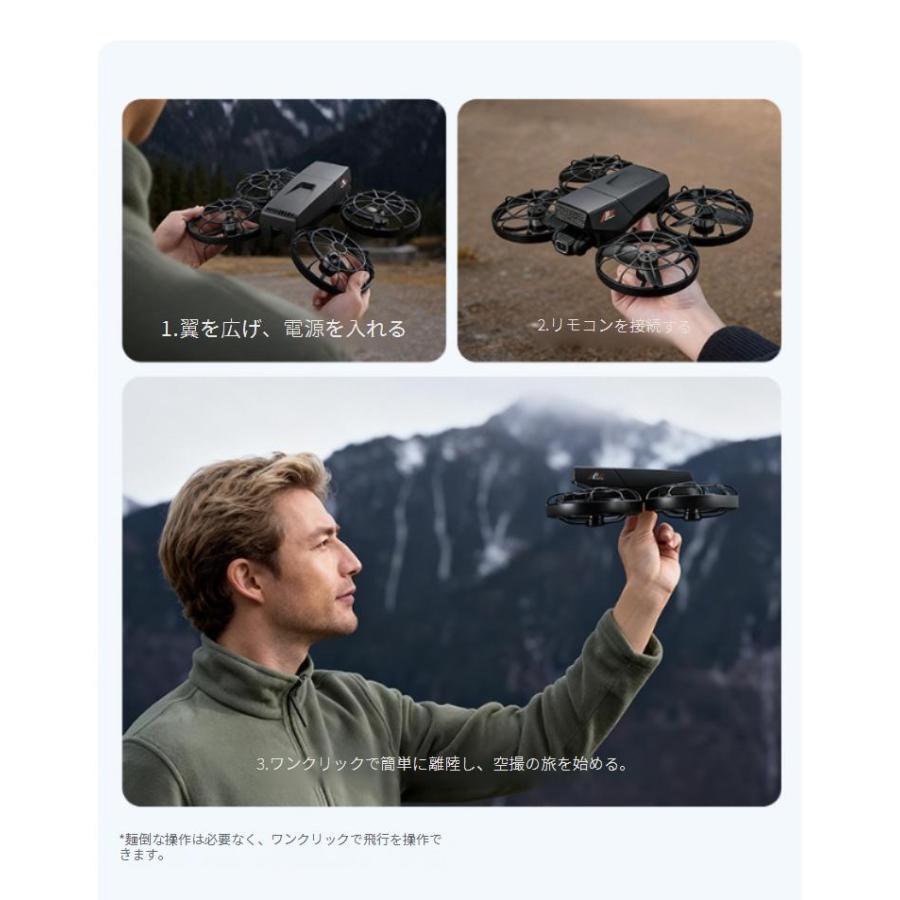 ドローン カメラ付き GPS 全面的な障害回避 小型 折りたたみ可能 HDR