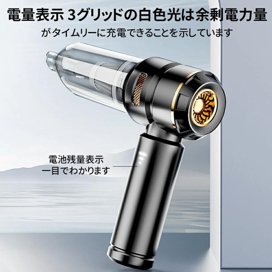 ハンディクリーナー 32000pa強力吸引 ハンディ掃除機 車内両用 車載