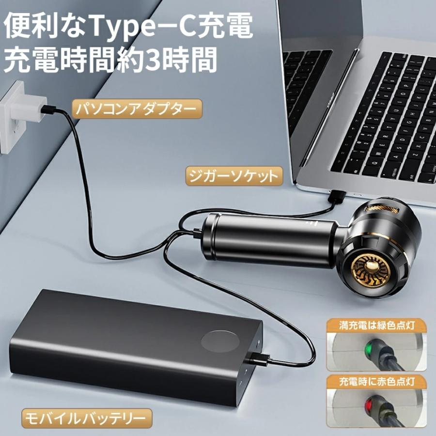 ハンディクリーナー 32000pa強力吸引 ハンディ掃除機 車内両用 車載