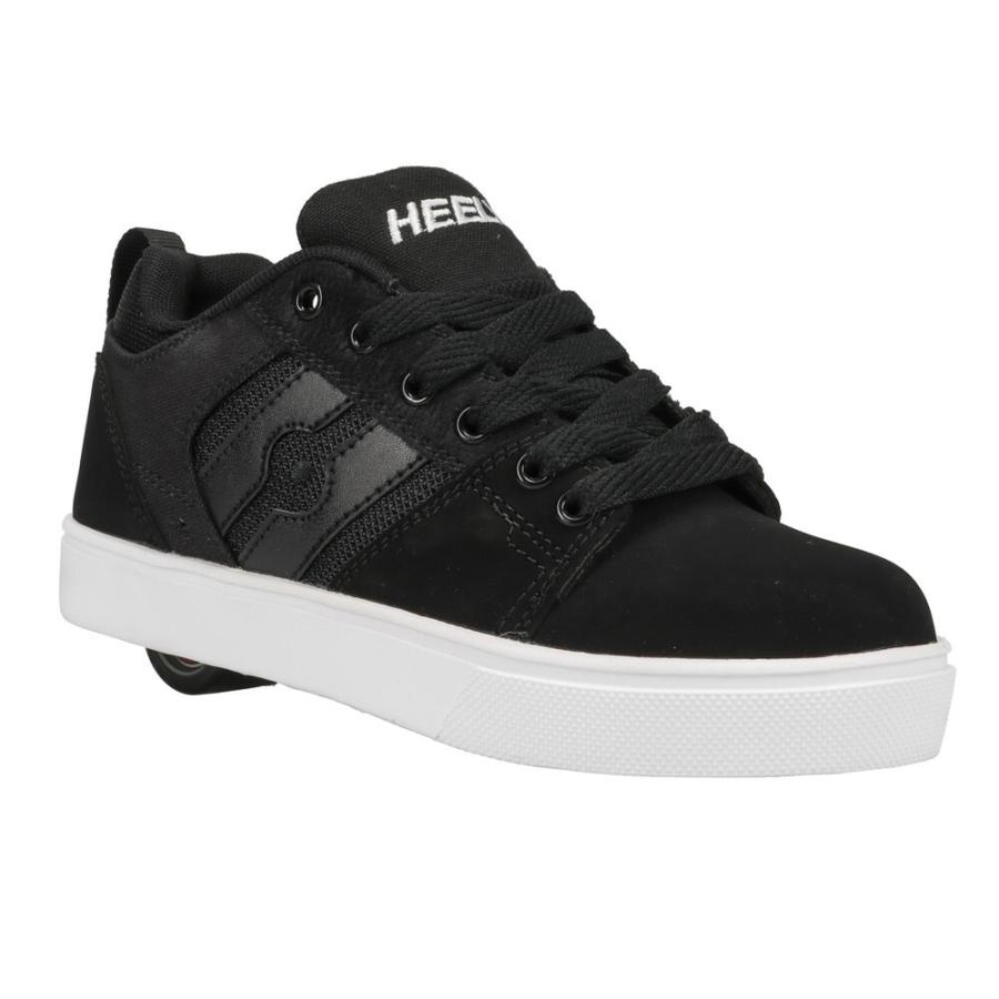 Heelys ヒーリーズ 子供 ジュニア キッズローラーシューズ 1WHEELタイプ RACER 20-BLACK/BLACK HE100763｜newtroyah｜02