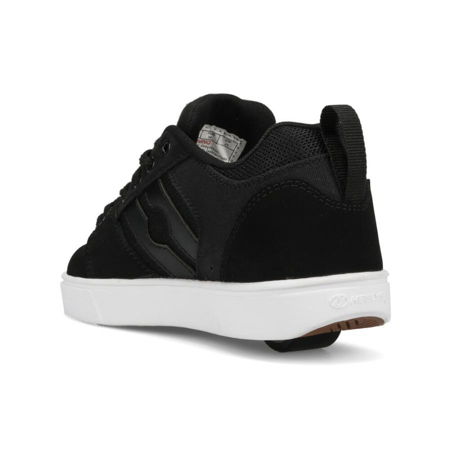 Heelys ヒーリーズ 子供 ジュニア キッズローラーシューズ 1WHEELタイプ RACER 20-BLACK/BLACK HE100763｜newtroyah｜04