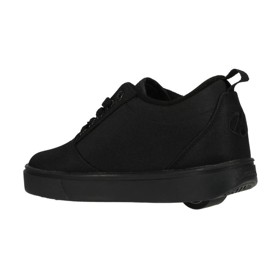 Heelys ヒーリーズ 子供 ジュニア キッズローラーシューズ 1WHEELタイプ PRO 20-BLACK CANVAS HES10430｜newtroyah｜04