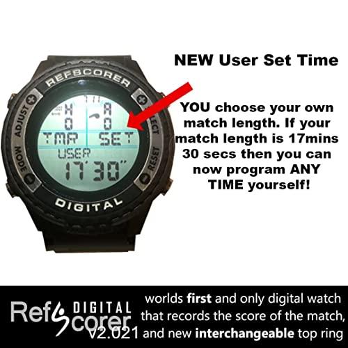 RefStuff RefScorer デジタルV2.021 サッカーレフリーウォッチ : 3557 