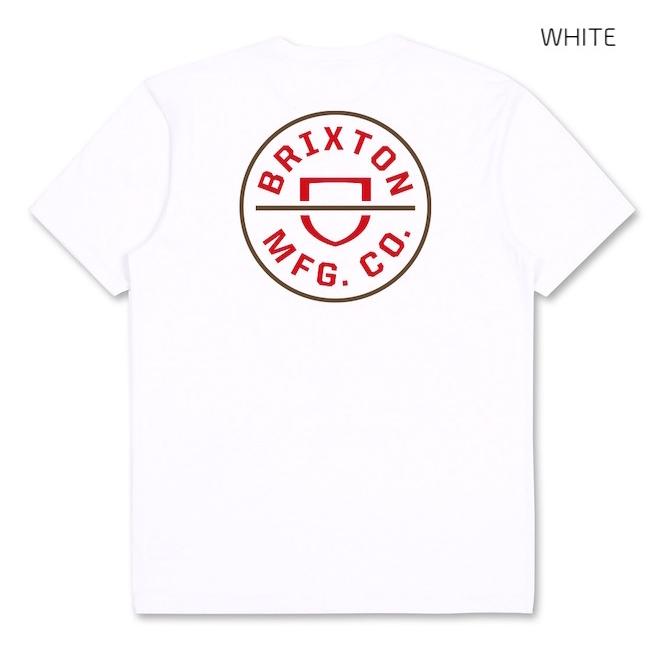 【BRIXTON】ブリクストン CREST II S/S STANDARD TEE Tシャツ トップス ストリート ロゴ 半袖 [OLIVE.WHITE,BLACK]｜newvillage｜04