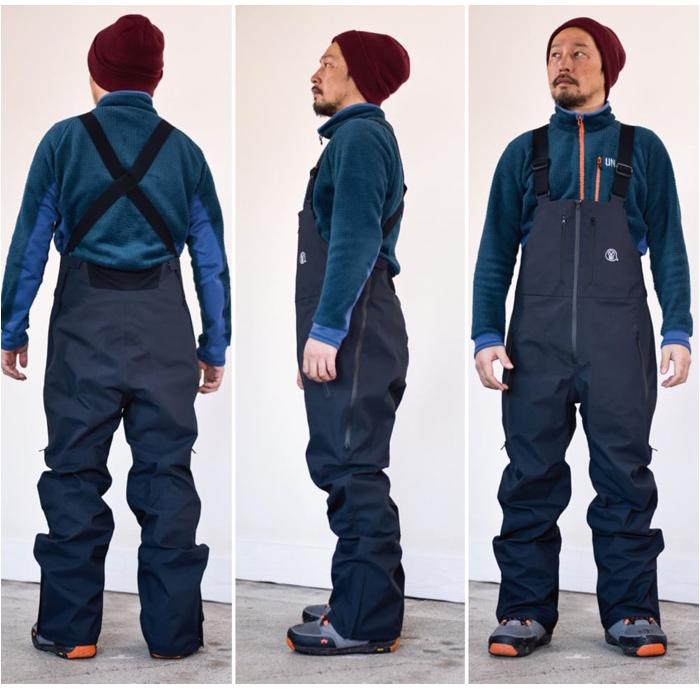 AA 【unfudge】アンファッジ 23-24 PEEP BIB PANTS ウェアー AA 【unfudge】アンファッジ 23-24 PEEP BIB PANTS ウェアー