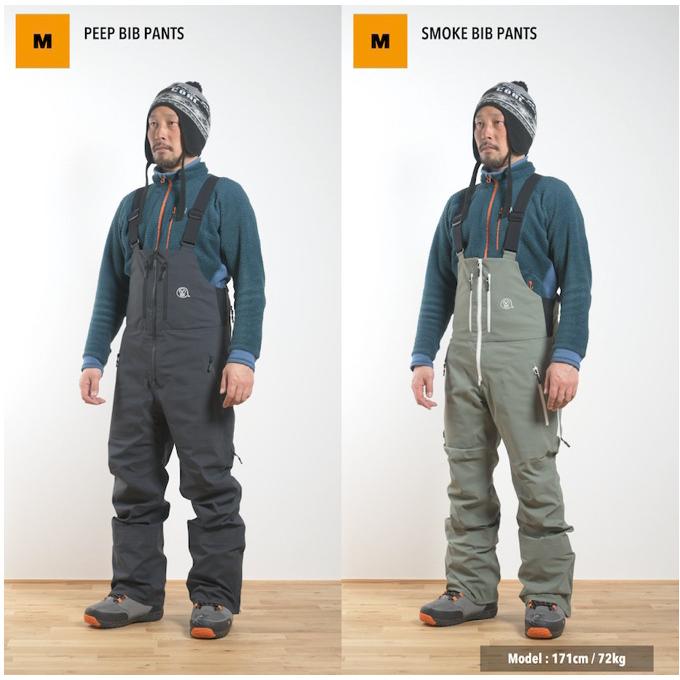 AA 【unfudge】アンファッジ 23-24 PEEP BIB PANTS ウェアー AA 【unfudge】アンファッジ 23-24 PEEP BIB PANTS ウェアー