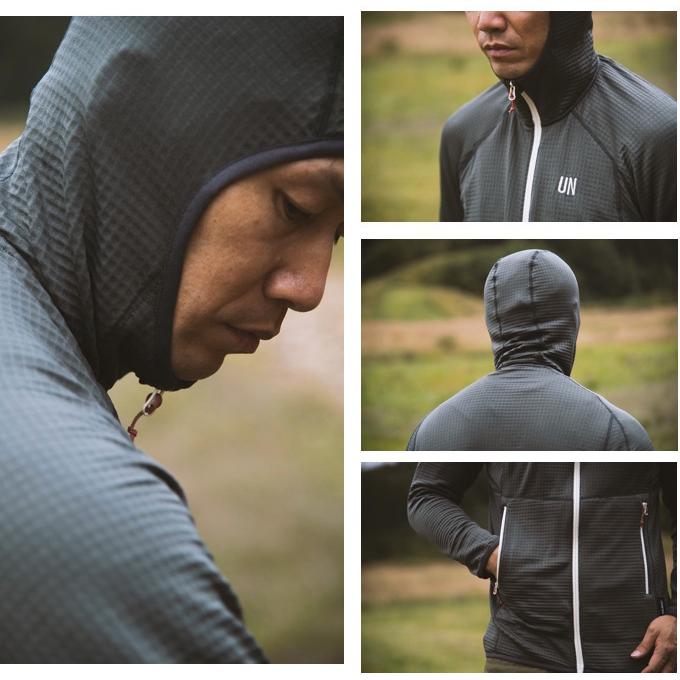 unfudge】アンファッジ 21-22 Light Weight Fleece Hoody ミッド