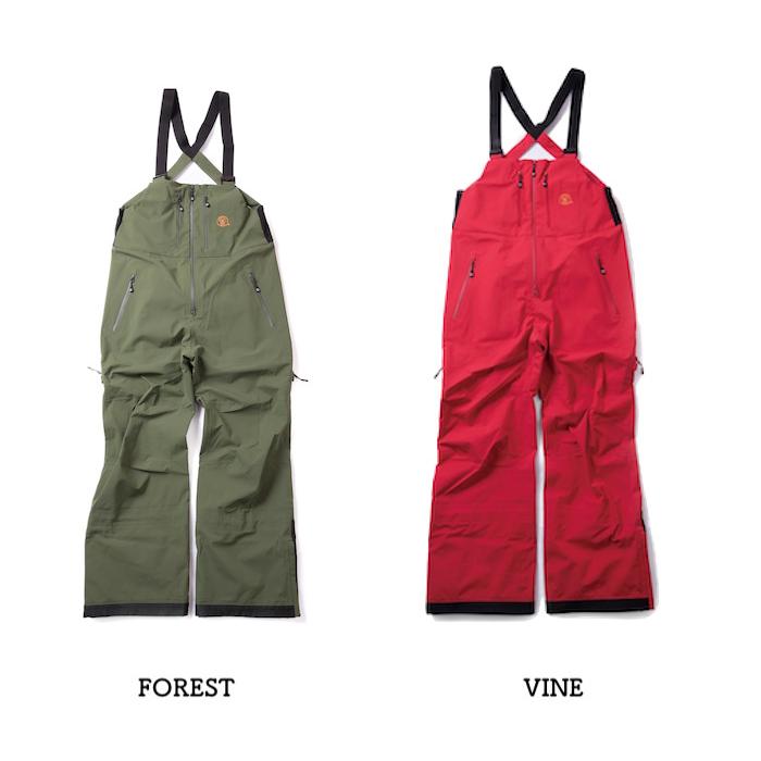 【unfudge】アンファッジ 23-24 GENTLE BIB PANTS  ウエアー パンツ ビブ スノーボード 雪山 アウトドア バックカントリー ジェントル オーバーオール｜newvillage｜03