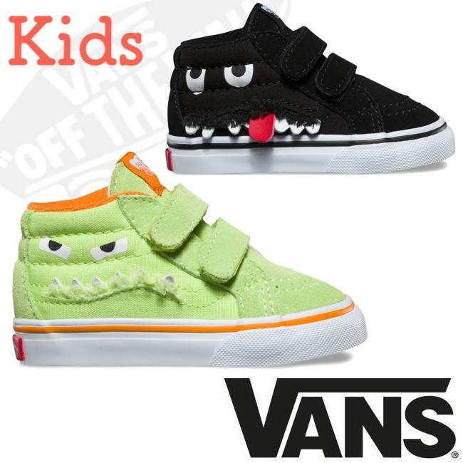 Vans バンズ シューズ 靴 Sk8 Mid Reissuev Monster Face スケハイ ミッドリイシュー 13 14 15 キッズ 子供サイズ Kids アウトドア ストリート モンスター Vans 18fall04 ニュービレッジ 通販 Yahoo ショッピング